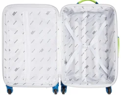 State Bags Logan Suitcase - Navy / Neon