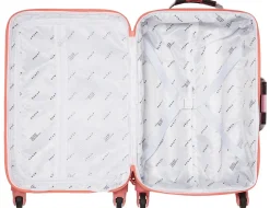 State Bags Logan Suitcase - Pink Checkerboard