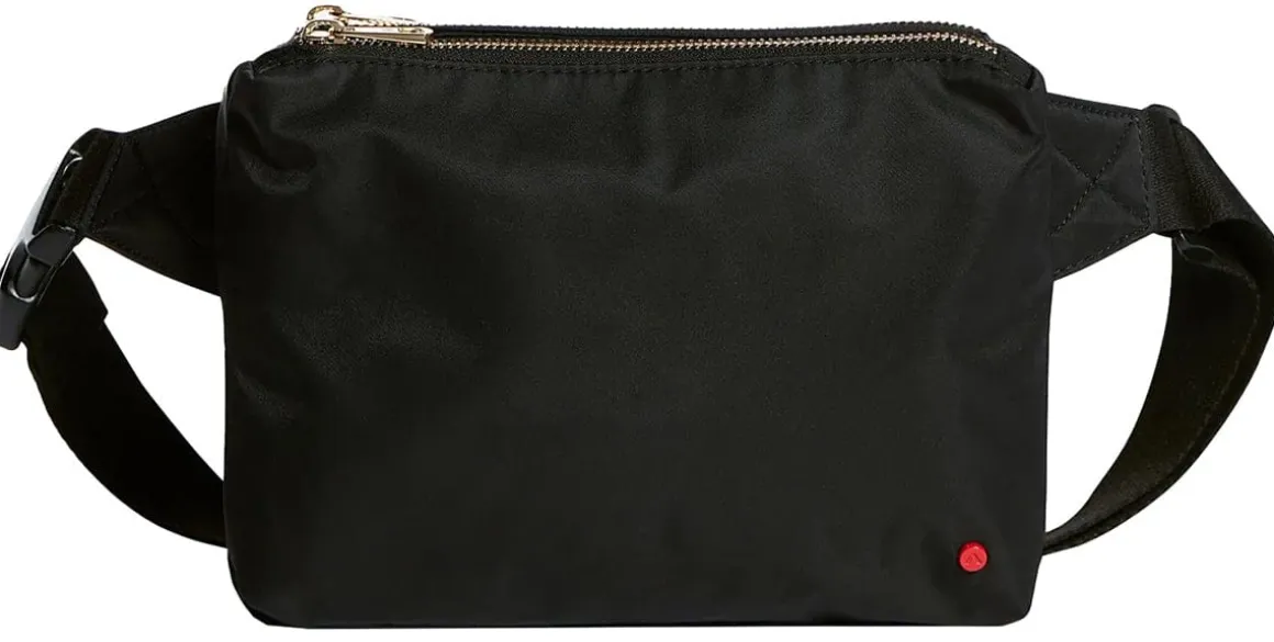State Bags Lorimer Fanny Pack - Black / Gold (Long Strap)