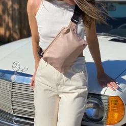 State Bags Lorimer Fanny Pack - Natural (Standard Strap)