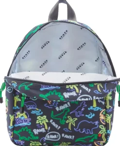 State Bags Mini Kane Kids Backpack - Neon Dino