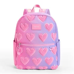 State Bags Mini Kane Kids Backpack - Ombre Fuzzy Hearts