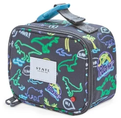 State Bags Mini Rodgers Snack Pack - Neon Dino
