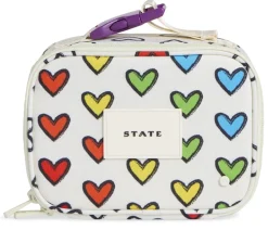 State Bags Mini Rodgers Snack Pack - Rainbow Hearts