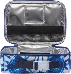 State Bags Rodgers Lunch Box - Indigo Patchwork