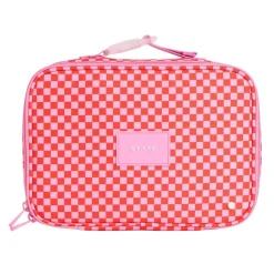 State Bags Rodgers Lunch Box - Strawberry Check