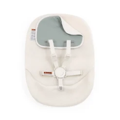 Stokke Clikk High Chair + Newborn Set Bundle - Glacier Green
