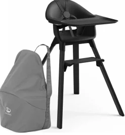 Stokke Clikk High Chair Travel Bundle - Midnight Black