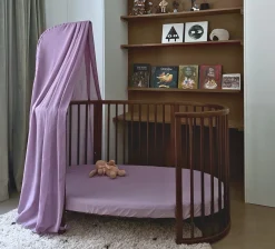 Stokke Sleepi Crib/Bed Fitted Sheet - Lavender