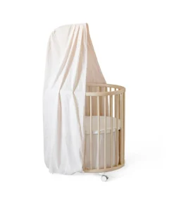 Stokke Sleepi Mini Bed Skirt by Pehr - Blush