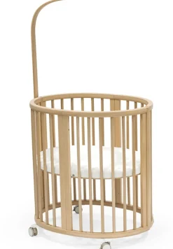 Stokke Sleepi Mini Crib Bundle with Mattress V3 - Natural