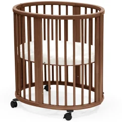 Stokke Sleepi Mini Crib Bundle with Mattress V3 - Warm Brown