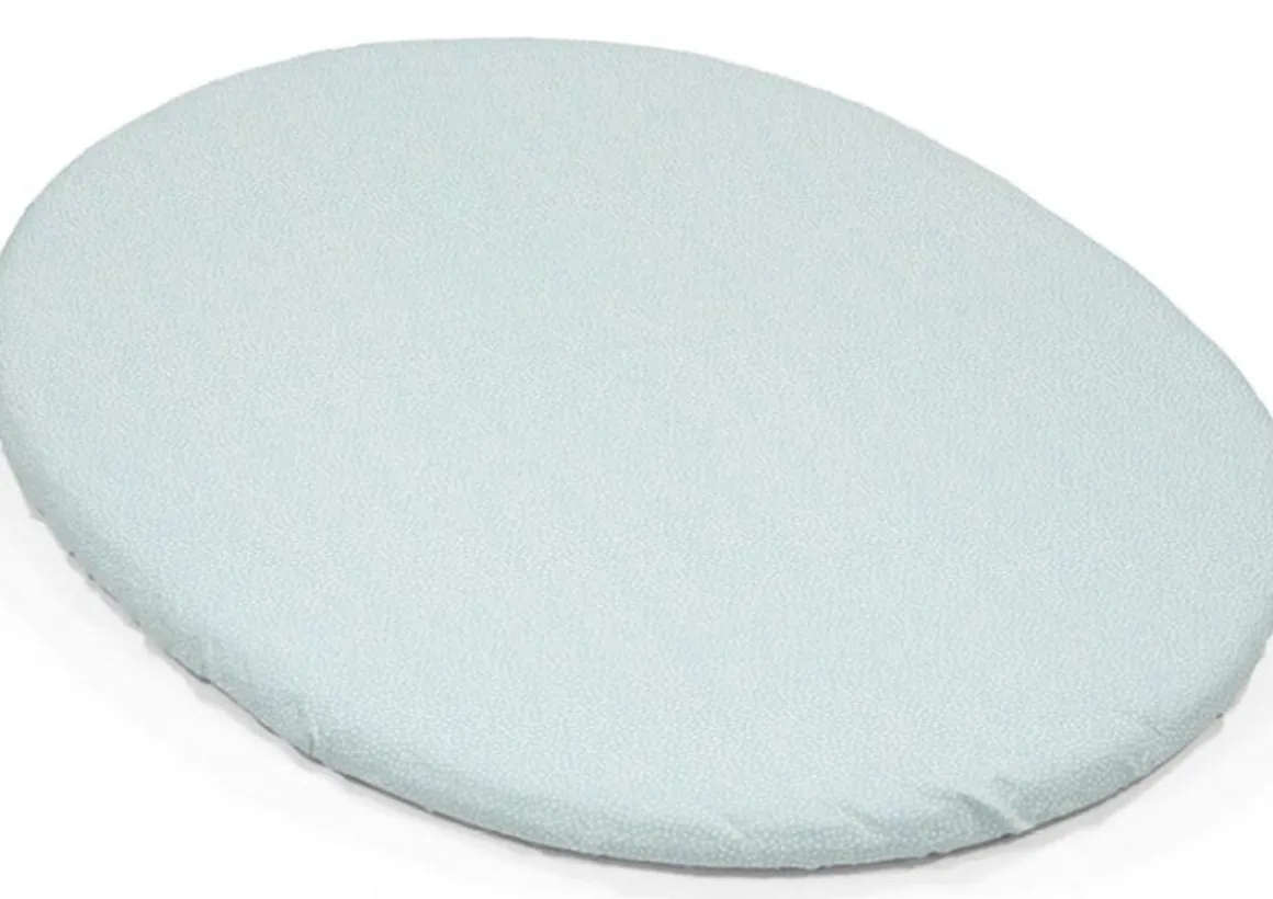 Stokke Sleepi Mini Fitted Sheet - Dots Sage