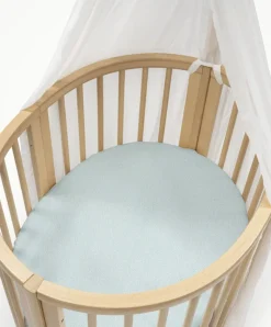 Stokke Sleepi Mini Fitted Sheet - Dots Sage