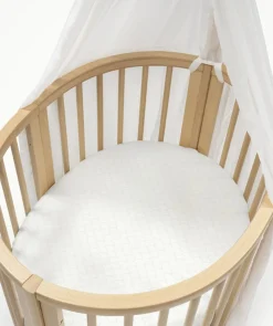 Stokke Sleepi Mini Fitted Sheet - Fans Grey
