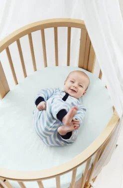Stokke Sleepi Mini Fitted Sheet - Powder Blue