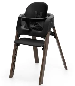 Stokke Steps High Chair (2026) - Black / Warm Brown