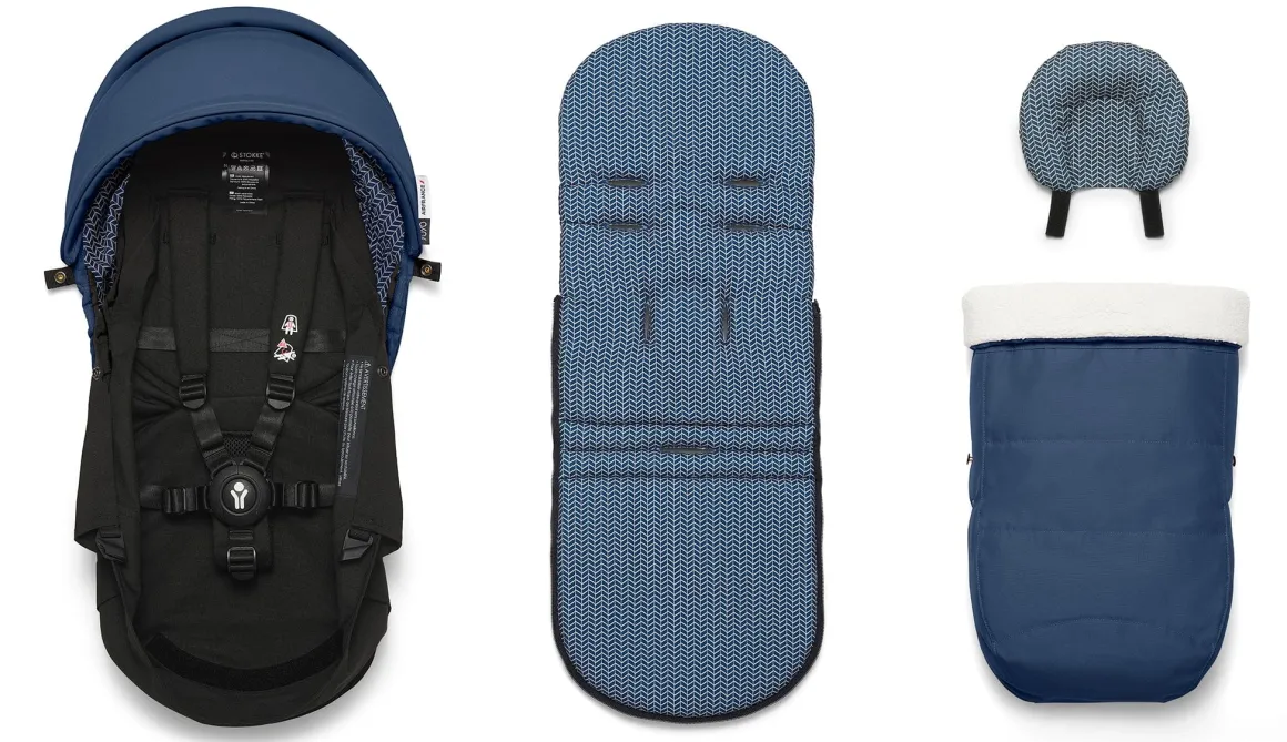 Stokke YOYO 0+ Newborn Pack - Air France Blue