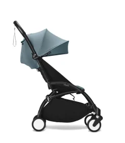 Stokke YOYO3 6+ Stroller + Clikk High Chair Bundle - White / Stone / Cloud Grey