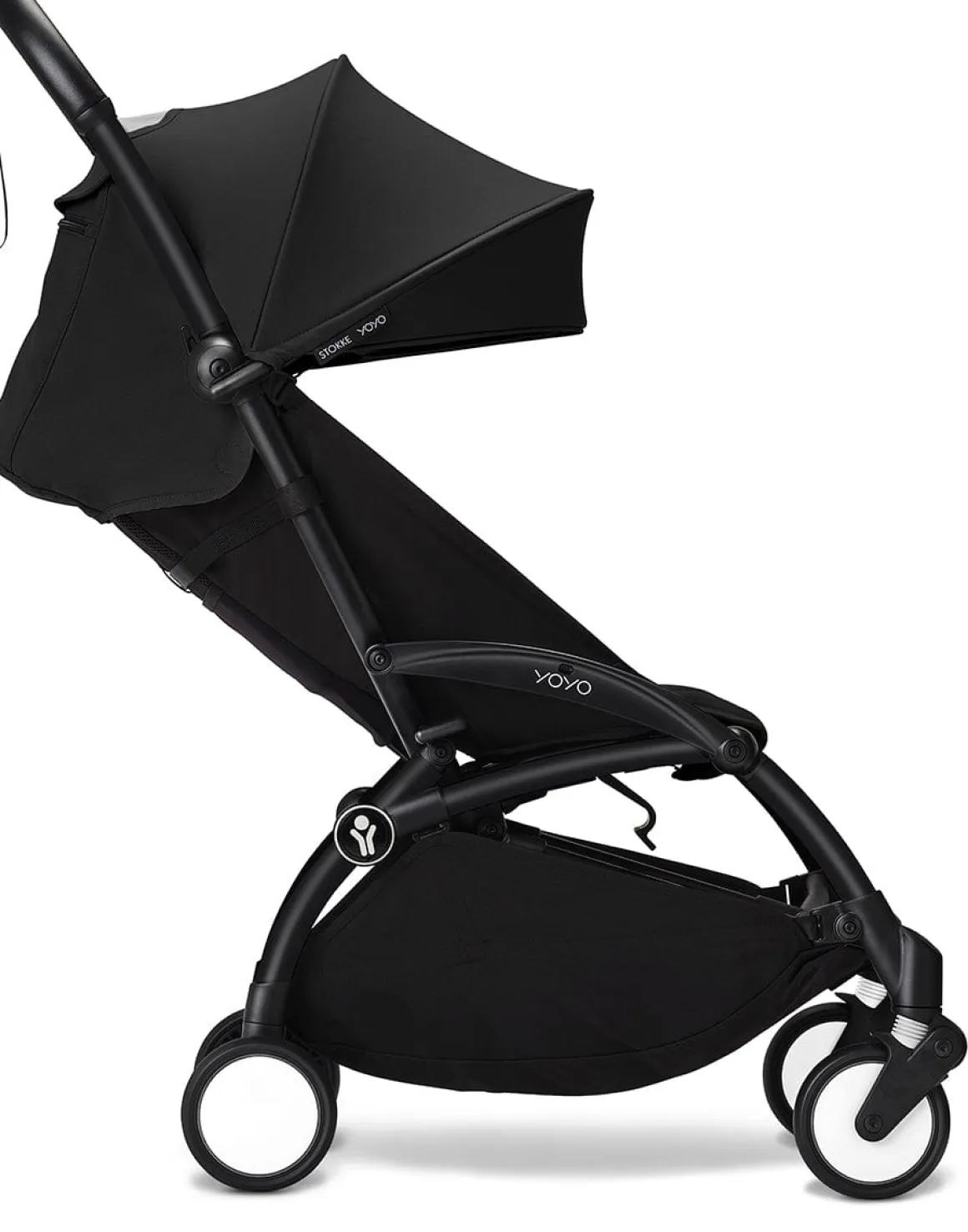 Stokke YOYO3 Ultra Compact Complete 0+/6+ Stroller Bundle - Black / Olive