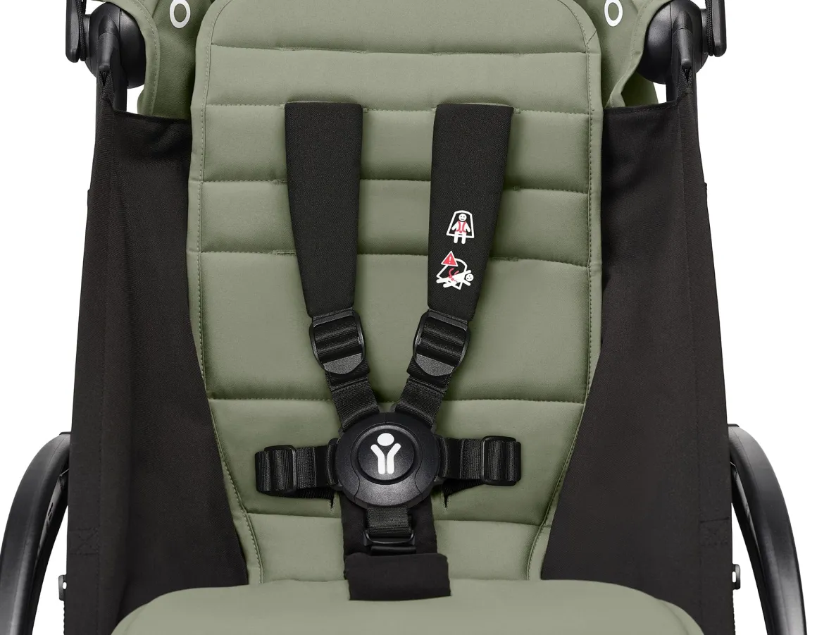 Stokke YOYO3 Ultra Compact Complete 0+/6+ Stroller Bundle - Black / Olive