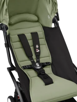 Stokke YOYO3 Ultra Compact Complete 0+/6+ Stroller Bundle - Black / Olive