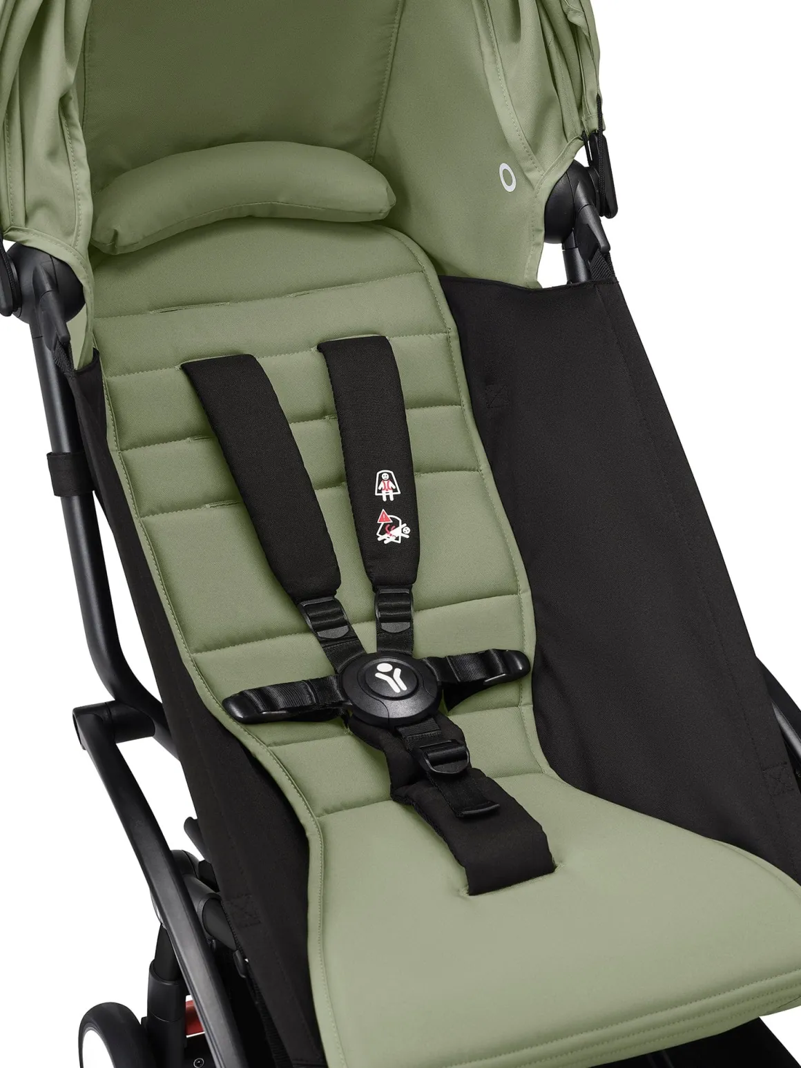Stokke YOYO3 Ultra Compact Complete 0+/6+ Stroller Bundle - Black / Olive