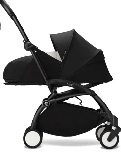 Stokke YOYO3 Ultra Compact Complete 0+/6+ Stroller Bundle - Black / Taupe