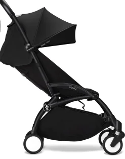 Stokke YOYO3 Ultra Compact Complete 0+/6+ Stroller Bundle - Black / Toffee