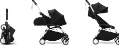 Stokke YOYO3 Ultra Compact Complete 0+/6+ Stroller Bundle - White / Black