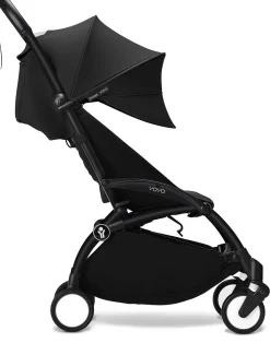 Stokke YOYO3 Ultra Compact Complete 0+/6+ Stroller Bundle - White / Stone