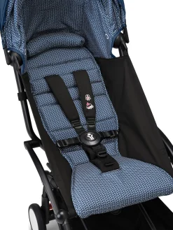 Stokke YOYO3 Ultra Compact 6+ Stroller (One Box) - Black / Air France Blue