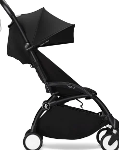 Stokke YOYO3 Ultra Compact 6+ Stroller (One Box) - Black / Black