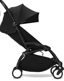 Stokke YOYO3 Ultra Compact 6+ Stroller (One Box) - Black / Black