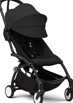 Stokke YOYO3 Ultra Compact 6+ Stroller (One Box) - Black / Black
