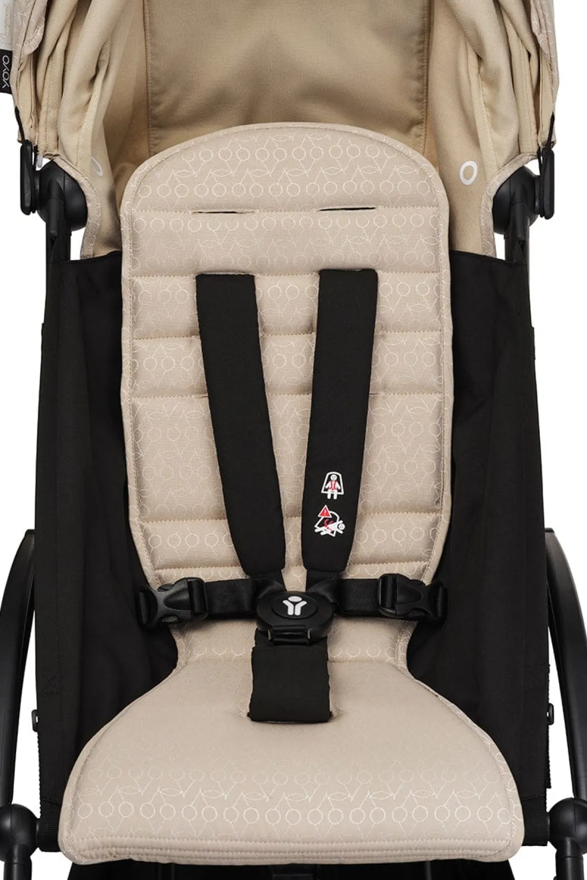Stokke YOYO3 Ultra Compact 6+ Stroller (One Box) - Black / Bonpoint