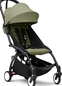 Stokke YOYO3 Ultra Compact 6+ Stroller (One Box) - Black / Olive