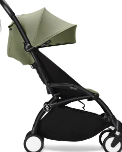 Stokke YOYO3 Ultra Compact 6+ Stroller (One Box) - Black / Olive