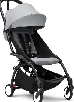 Stokke YOYO3 Ultra Compact 6+ Stroller (One Box) - Black / Stone
