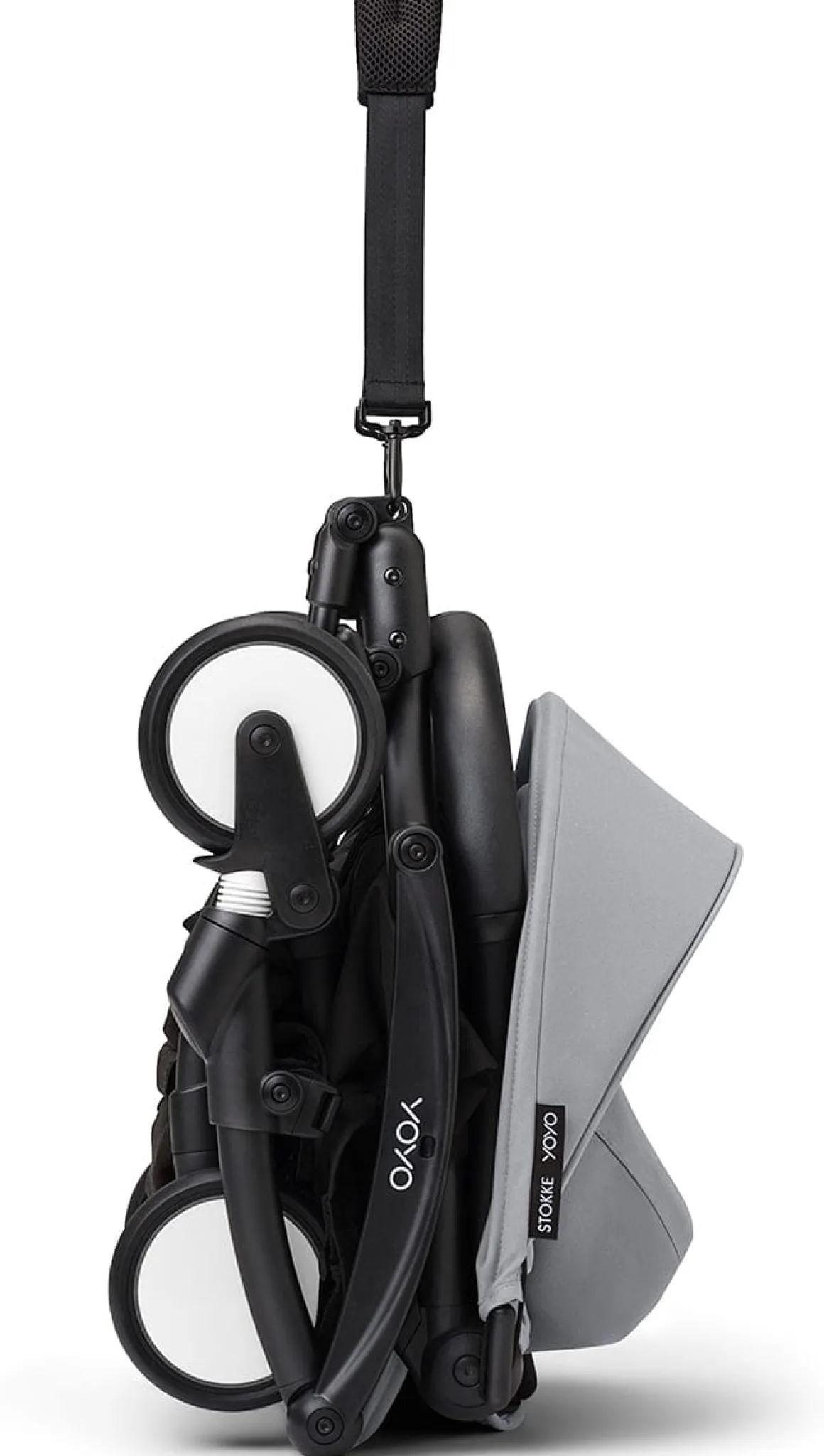 Stokke YOYO3 Ultra Compact 6+ Stroller (One Box) - Black / Stone