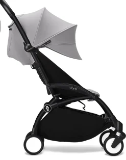 Stokke YOYO3 Ultra Compact 6+ Stroller (One Box) - Black / Stone