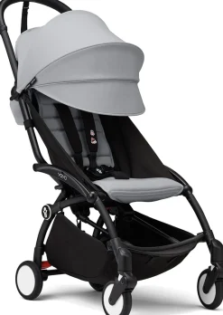 Stokke YOYO3 Ultra Compact 6+ Stroller (One Box) - Black / Stone