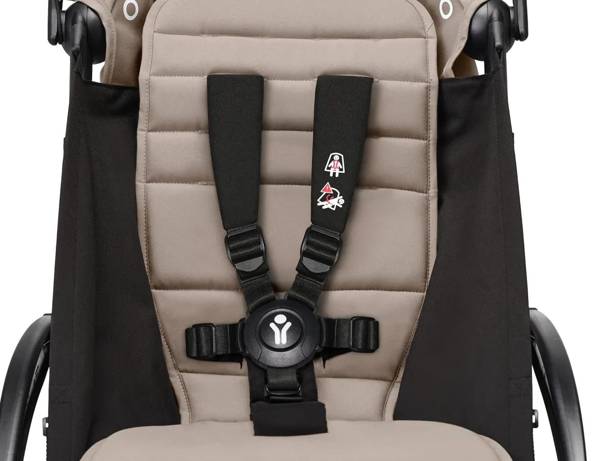 Stokke YOYO3 Ultra Compact 6+ Stroller (One Box) - Black / Taupe