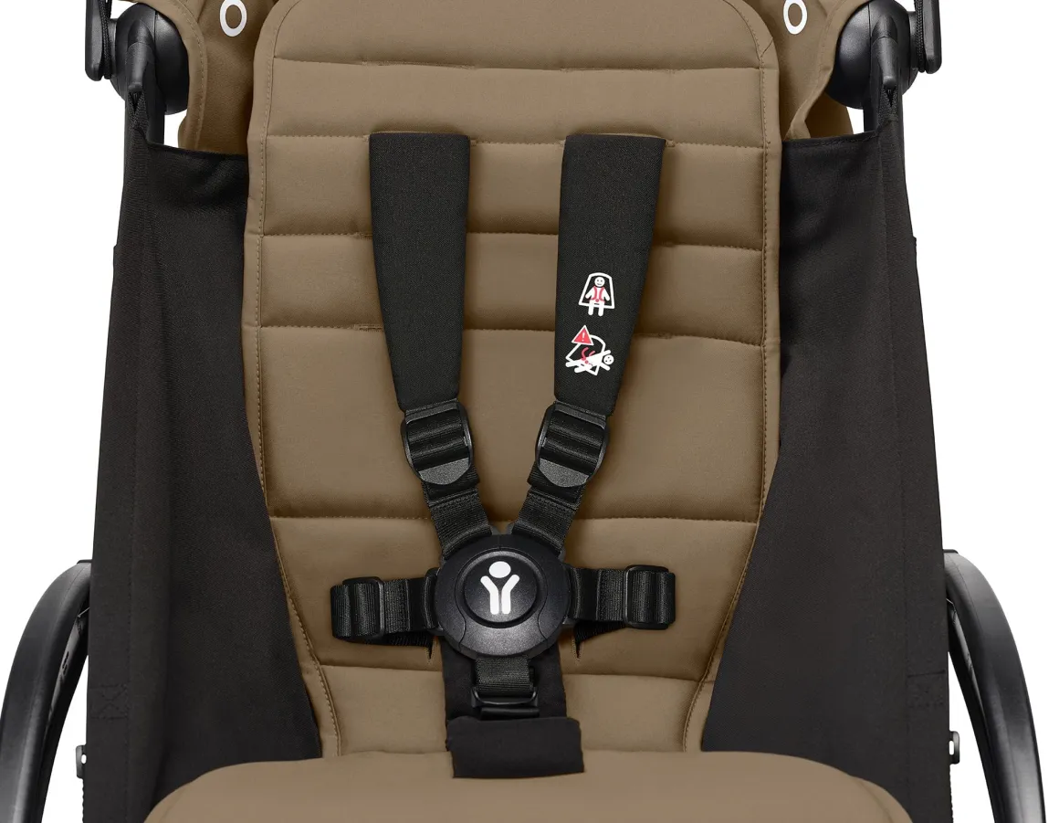 Stokke YOYO3 Ultra Compact 6+ Stroller (One Box) - Black / Toffee