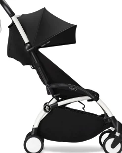Stokke YOYO3 Ultra Compact 6+ Stroller (One Box) - White / Black