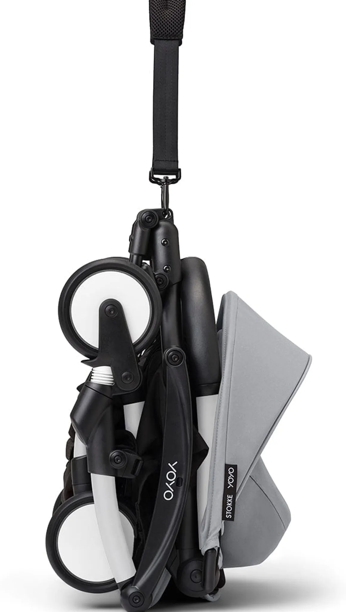 Stokke YOYO3 Ultra Compact 6+ Stroller (One Box) - White / Stone