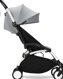 Stokke YOYO3 Ultra Compact 6+ Stroller (One Box) - White / Stone