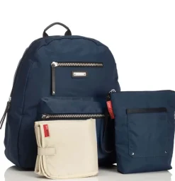 Storksak Charlie Backpack Diaper Bag - Navy