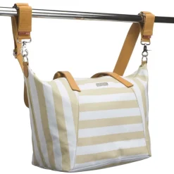 Storksak Noa Diaper Bag - Stripe Fawn