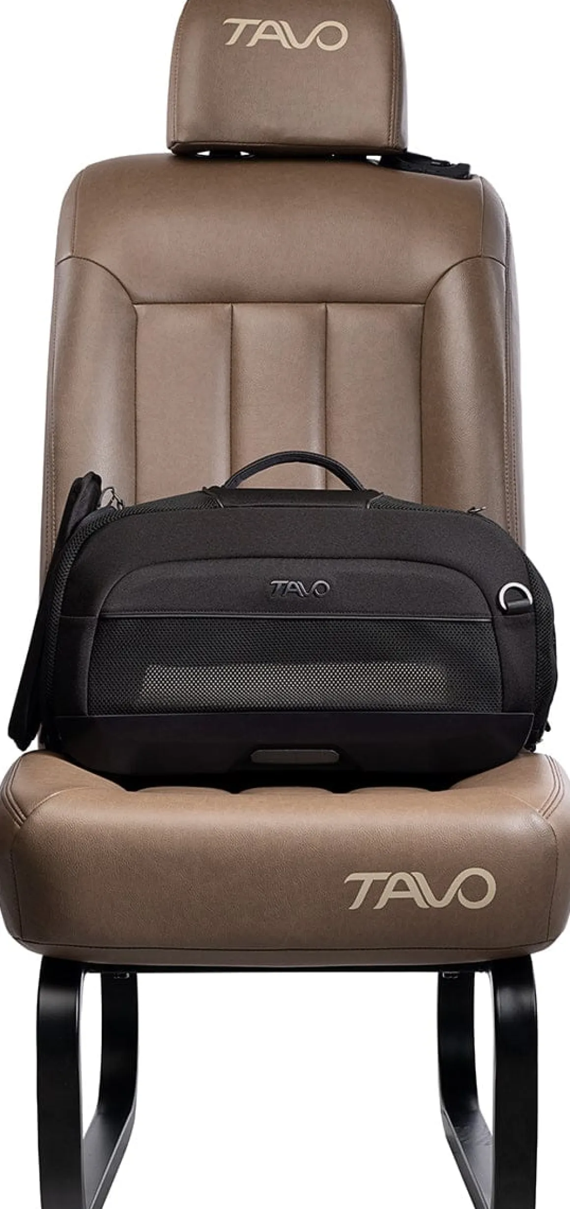 Tavo Pets Dupree I Carry-On Pet Car Seat - Onyx